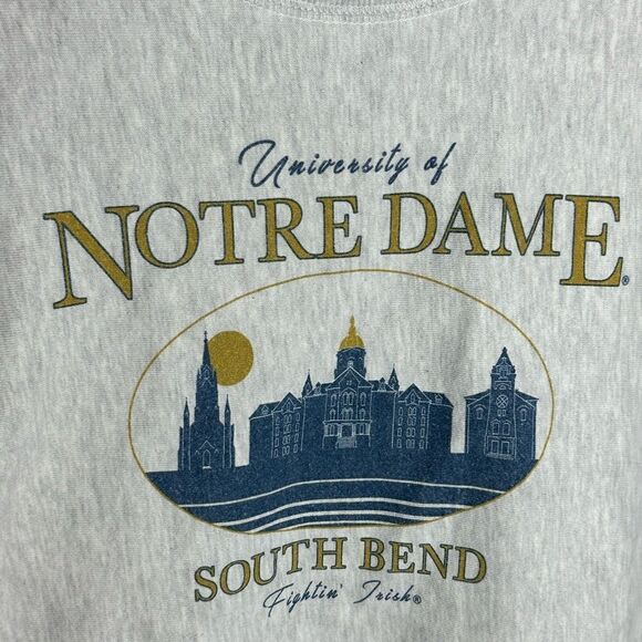 USCAPE APPAREL Vintage University of Notre Dam sweater Mens XL South Bend - Picture 3 of 4